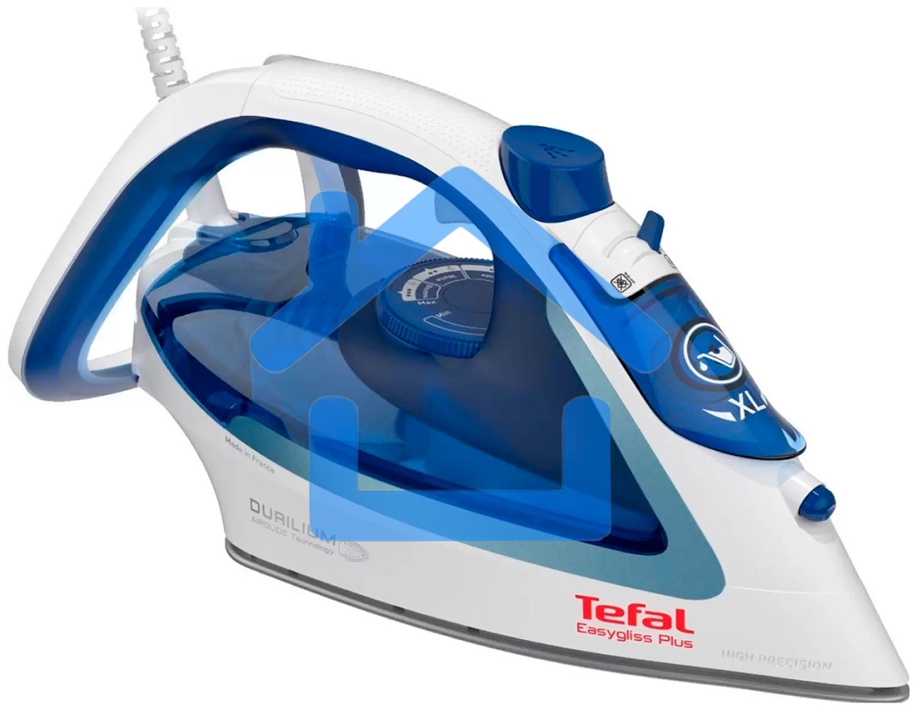 Утюг Tefal FV5736E0 2500Вт, 220г, синий