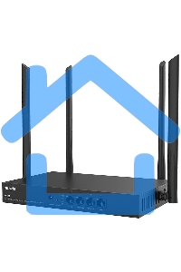 Гигабитный беспроводной маршрутизатор Tenda W18E точки доступа AC1200, до 300 Мбит/с на 2,4 ГГц + до 867 Мбит/с на 5 ГГц