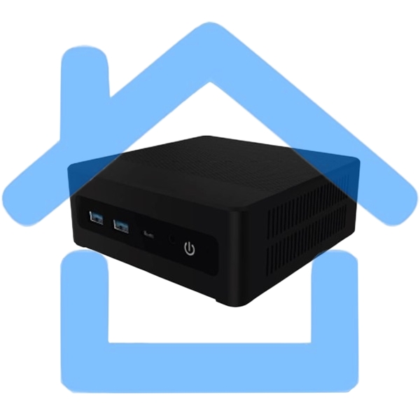 Мини ПК HIPER FACTUM FN2 Intel Core i5 1335U(1.3Ghz)/16384Mb/512PCISSDGb/noDVD/BT/WiFi/war 1y/0.4kg/черный/Win11Pro + WiFi 6, BT 5.2,черный, БП 90Вт, VESA крепление