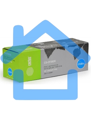 Картридж лазерный Cactus CF283X (CS-CF283X) черный (2200 стр.) для принтеров HP LaserJet Pro M225dn/ M201/ M202