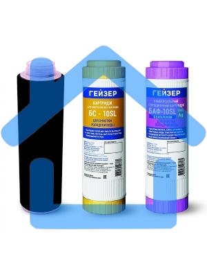 Комплект Кассет к фильтру Гейзер К-4 (в уп. 6 шт)