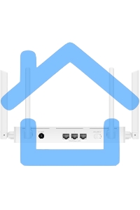 Роутер беспроводной Huawei WS7001 (AX2) 10/100/1000BASE-TX