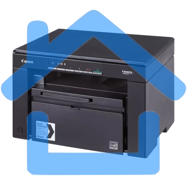 МФУ лазерное Canon i-SENSYS MF3010 (5252B004), A4, ч/б, печ. 18 стр/мин., скан. до 18 стр/мин., 600 x 1200 dpi (печать) 600x600dpi (сканер), USB 2.0