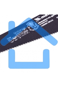 Ножовка по дереву Matrix, 450 мм,7-8 TPI,зуб-3D,каленый зуб,тефл.покр.полотна,2-х комп.рук-ка
