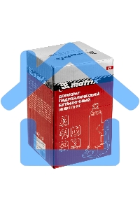 Домкрат гидравлический бутылочный Matrix, 3 т, h подъема 178–343 мм