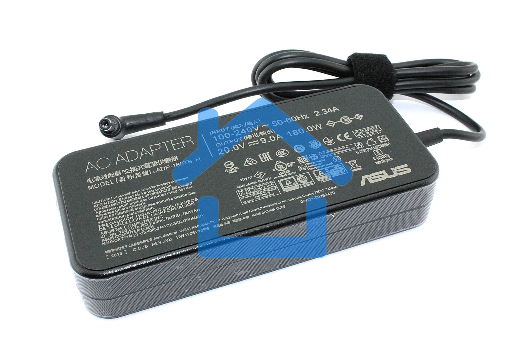 Блок питания (сетевой адаптер) для ноутбуков Asus 20V 9A 180W 6.0*3.7