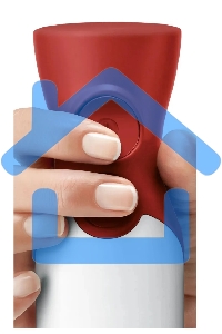 Блендер погружной Bosch MSM64110 450Вт белый/красный