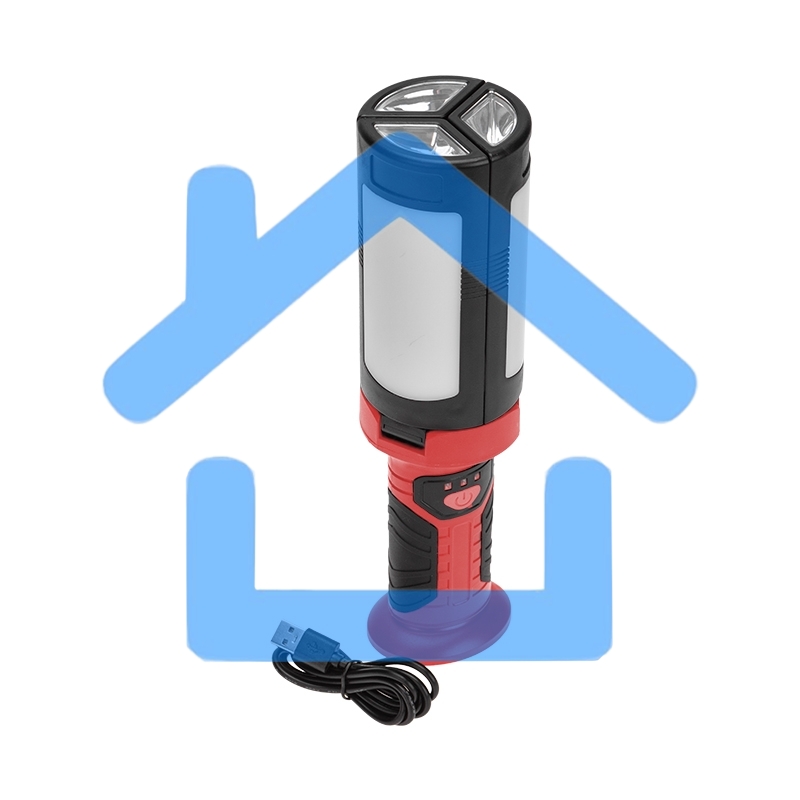 Фонарь многофункциональный, с магнитом, крюком и функцией Power bank Rexant