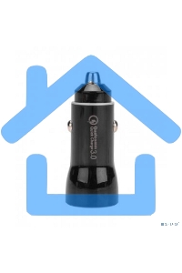 Автозарядка в прикуриватель Rexant АЗУ USB-A (QC 3.0)+USB-C (PD), 38Вт черный