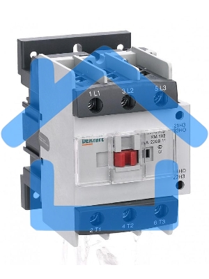 Контактор 95А 220В АС3 1НО+1НЗ КМ-103 DEKraft