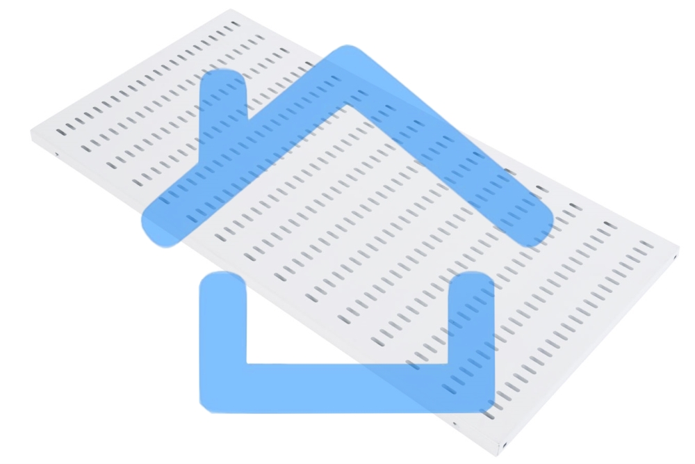 Полка ЦМО усиленная для аккумуляторов, грузоподъемностью 200 кг., глубина 750 мм (СВ-75АК)