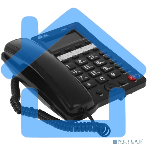 Телефон проводной Ritmix RT-550 черный