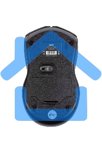 Мышь беспроводная HIPER HOMW-073 черный/красный, 1000 dpi, радиоканал, USB, кнопки - 3