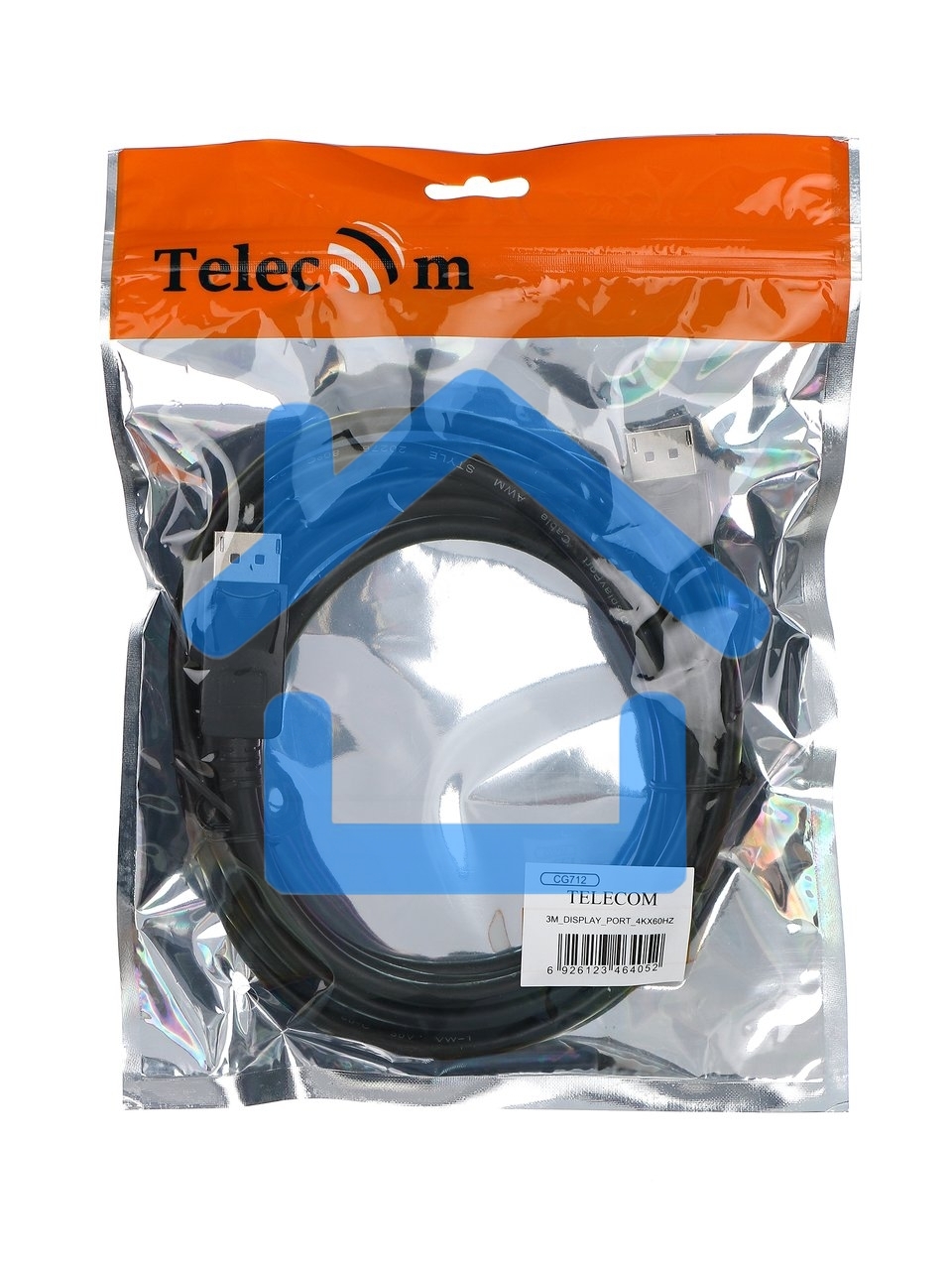 Кабель соединительный Telecom DisplayPort DP-DP 1.2V 4K@60Hz 3м <CG712-3M>