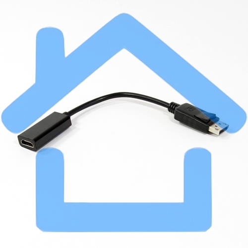 Кабель-переходник DP --> HDMI-F 0.2m, Telecom (TA553)