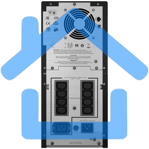 Источник бесперебойного питания APC Smart-UPS C SMC3000I 2100Вт 3000ВА черный