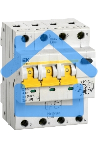 Выключатель автоматический дифференциального тока 4п (3P+N) C 16А 30мА тип A 6кА АВДТ-34 ИЭК MAD22-6-016-C-30