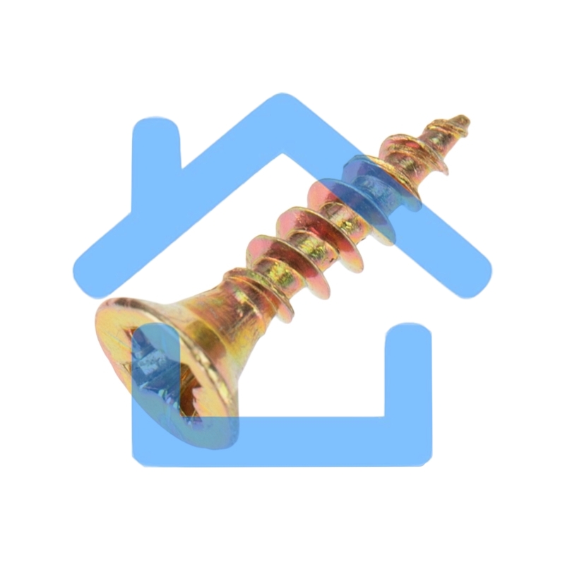 Саморез универсальный KRANZ 3,5х16, желтый цинк, пакет (1000 шт/уп)