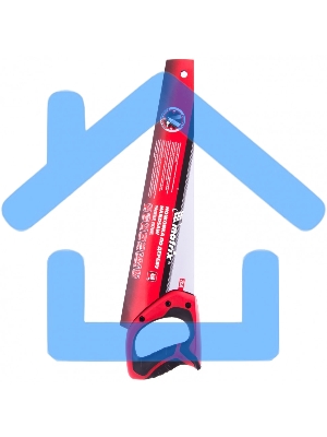 Ножовка по дереву Matrix, 450 мм,7-8 TPI,зуб-3D,каленый зуб,тефл.покр.полотна,2-х комп.рук-ка