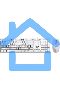 Комплект клавиатура + мышка Defender LINE MOTION C-977 RU белый