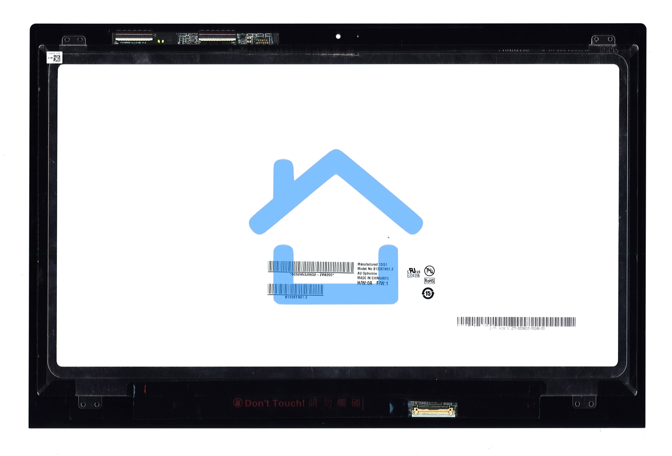 Модуль (матрица + тачскрин) для Acer Aspire R13 R7-371 черный