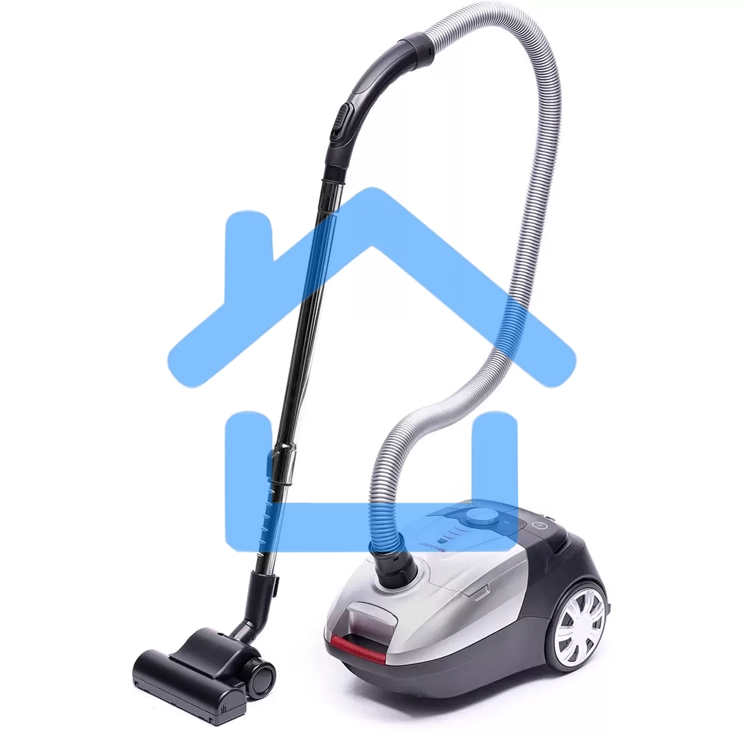 Пылесос Sharp ECJB19RS серебристый, 350/1900 Вт, уборка сухая, пылесборник мешок 2.3 л