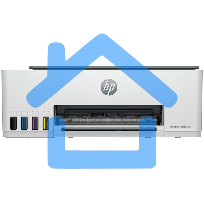 МФУ струйный HP Smart Tank 580 AiO (1F3Y2A), A4, цветной, печ. до 22 стр/мин. (ч/б) до 16 стр/мин. (цвет), 1200 x 1200 dpi, USB, Wi-Fi, Air Print, Mopria