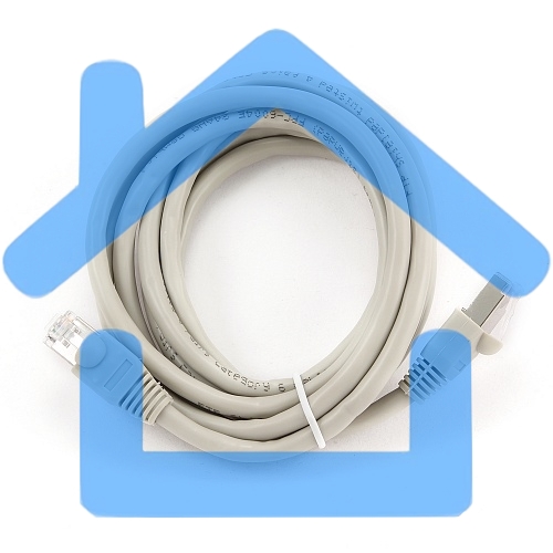 Патч-корд FTP Cablexpert кат.6, 2м, литой, многожильный (серый)