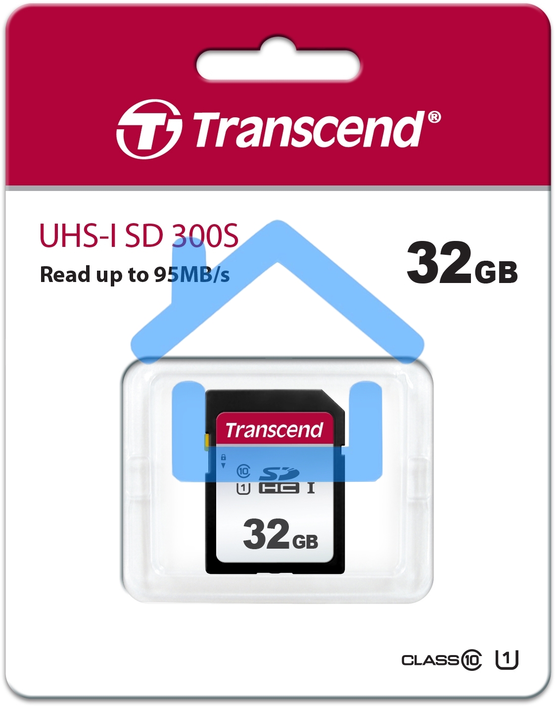 Флеш карта SD 32Gb Transcend SDHC UHS-I U1