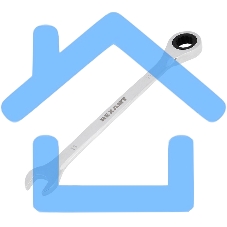 Ключ комбинированный трещоточный Rexant 11 мм, CrV, зеркальный хром