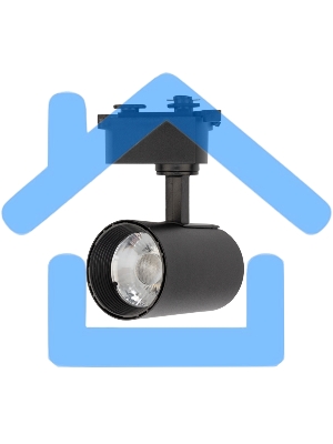 Светильник светодиодный трековый Rexant Star Track 12 Вт 4000 К LED черный