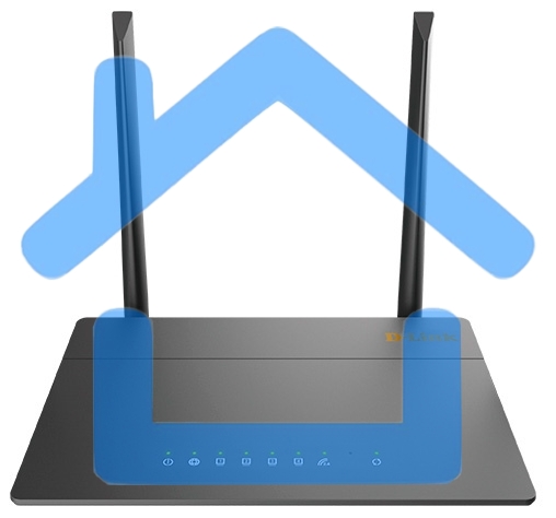 Маршрутизатор D-Link Беспроводной маршрутизатор N300 с гигабитным оптическим WAN-портом