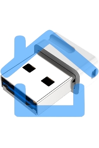 Флешка USB Netac U116 64 Gb <NT03U116N-064G-20WH>, USB 2.0, миниатюрная пластиковая белая