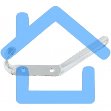 Крючок-вешалка №4, цинк, 10шт. (Металлист)Россия