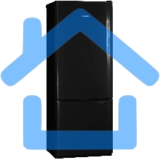 Холодильник Pozis RK-102 черный двухкамерный 188/57 л морозилка снизу