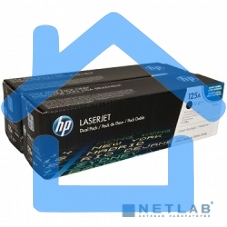 Картридж лазерный HP CB540AD черный двойная упаковка для CLJ CP1215/CP1515/CP1518 2 х 2200стр.