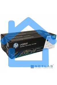 Картридж лазерный HP CB540AD черный двойная упаковка для CLJ CP1215/CP1515/CP1518 2 х 2200стр.