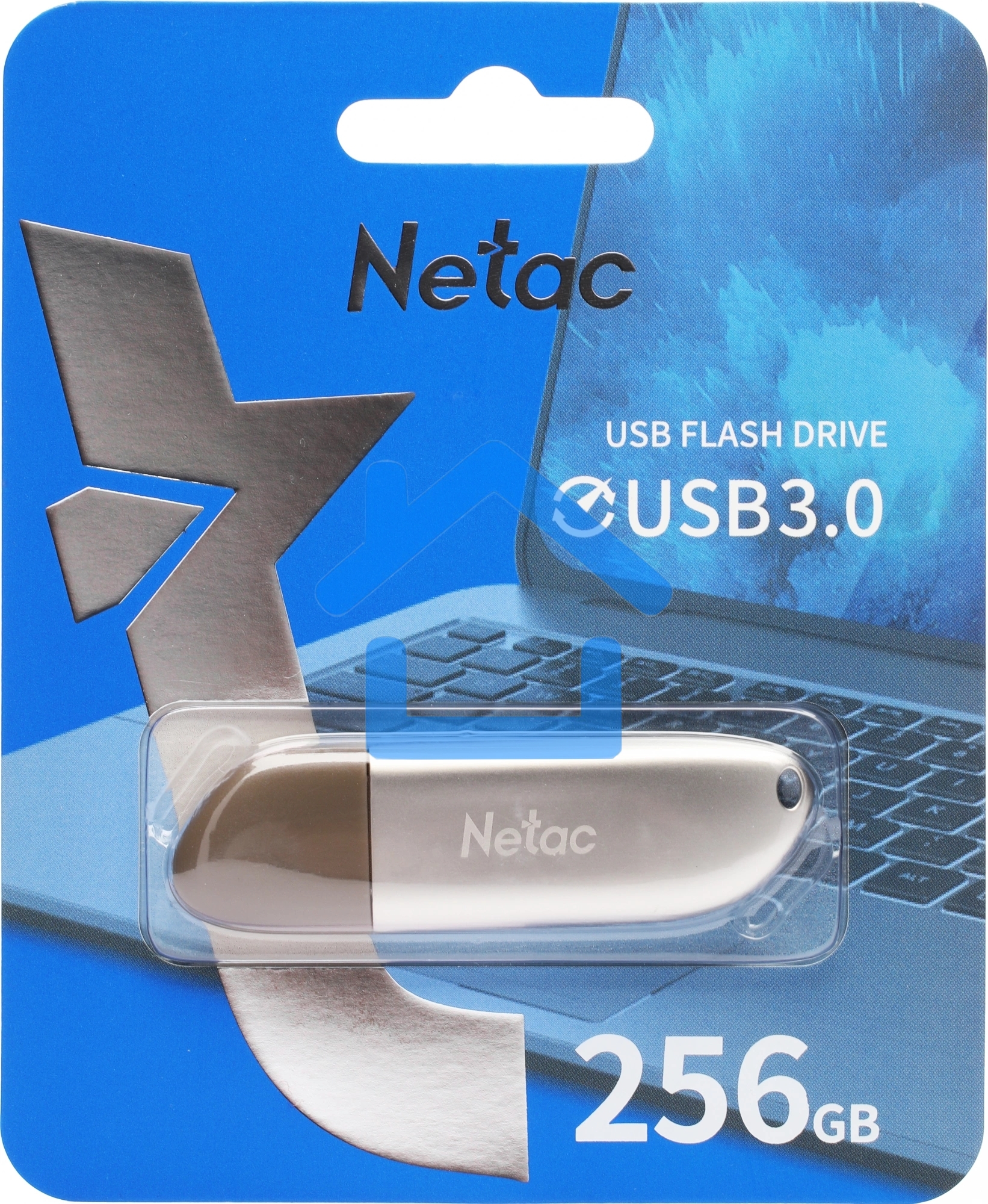 Флешка USB R/W Drive Netac U352 USB3.0 256Gb, retail version