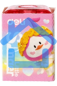 Точилка для карандашей ручная Deli EH552 Little Singer, 1 отверстие, пластик, ассорти, коробка