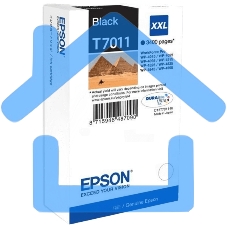 Струйный картридж Epson C13T70114010 WP 4000/4500 Series Ink XXL Cartridge Black 3.4k