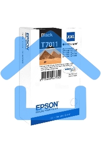 Струйный картридж Epson C13T70114010 WP 4000/4500 Series Ink XXL Cartridge Black 3.4k