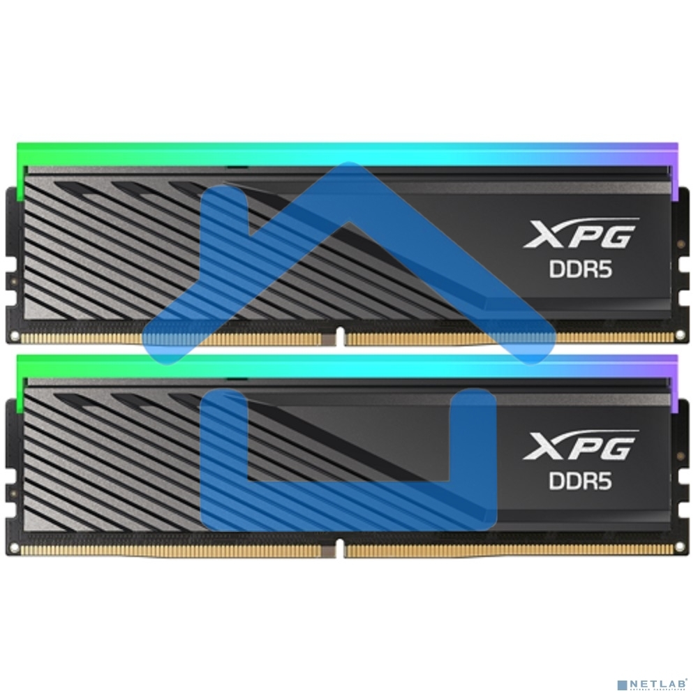 Оперативная память XPG Lancer Blade, DDR5, 32Gb (2x16Gb), 6000MHz, CL30, DIMM, с радиаторами, RGB, черный