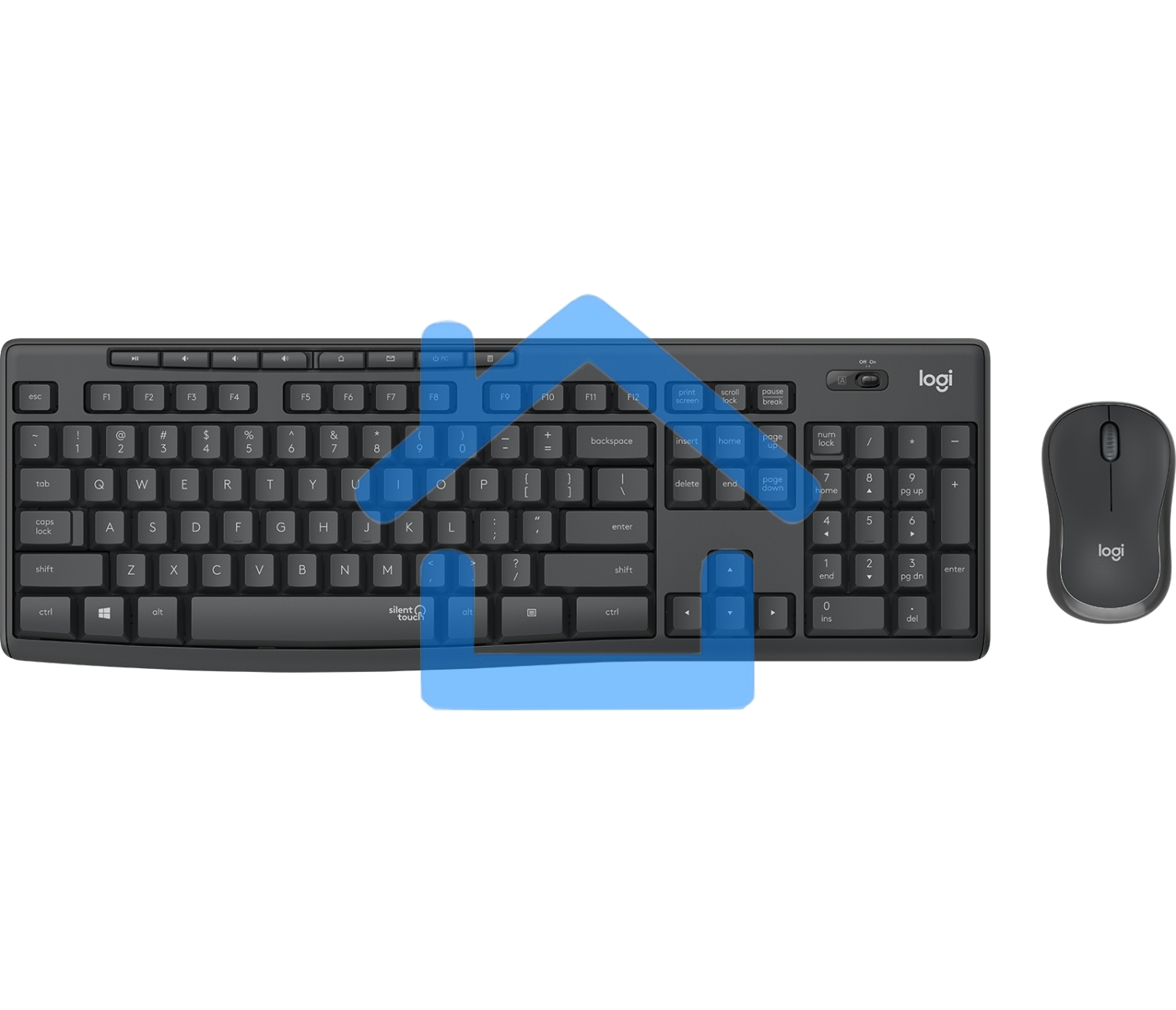 Комплект клавиатура + Мышь Беспроводная Logitech MK295 Silent Wireless Combo