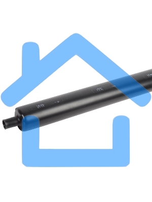 Трубка термоусадочная среднестен. СТТК 95/29 3:1 с клеевым слоем (уп.1м) черный IEK UMR-A2-95-29-31-K02