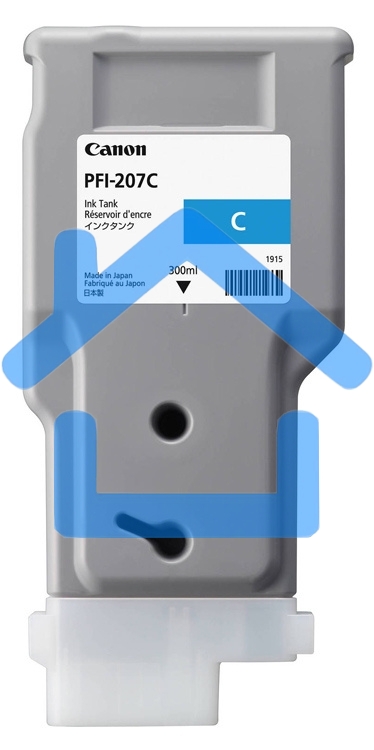 Картридж струйный Canon PFI-207 C голубой для для iPF680/685/780/785 300ml (8790B001)
