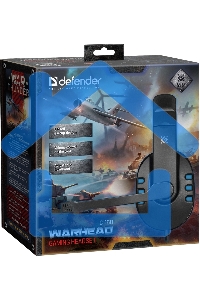 Гарнитура Defender GAMING WARHEAD G-160 BLACK/BLUE