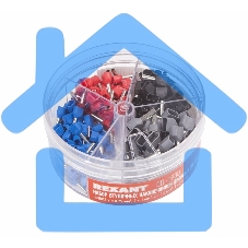 Набор втулочных наконечников двойных НШВИ2 (2х0.75 мм²; 2х1 мм²; 2х1.5 мм²; 2х2.5 мм²) в боксе (ТE-200) Rexant