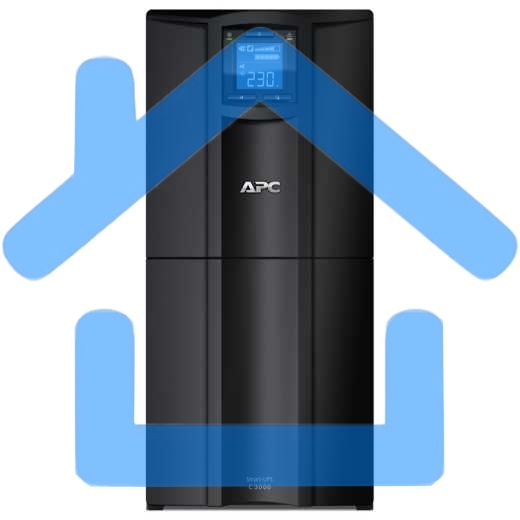 Источник бесперебойного питания APC Smart-UPS C SMC3000I 2100Вт 3000ВА черный