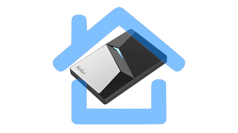 Внешний SSD Netac Z7S, 120 GB, USB 3.2 Gen 2 Type-C, R/W 550/480, черный