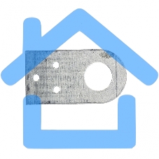 Проушина прямая, 75х40 мм, цинк, Россия Сибртех Проушина прямая, 75х40 мм, цинк, Россия Сибртех